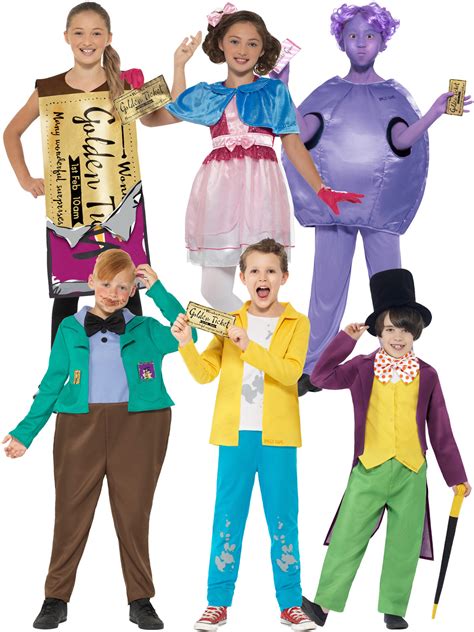 Charlie in the chocolate factory costumes - Ladies Chocolate Factory Worker Costume - Brown Top, White Skirt, Green Wig, Striped Tights, Gloves, Eyebrows, Facepaint - Adults World Book Day Book Week Fancy Dress Costume 3.7 out of 5 stars 329 £25.99 £ 25 . 99